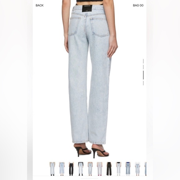 Alexander Wang Diamanté Jeans Size 26 - Picture 3 of 5